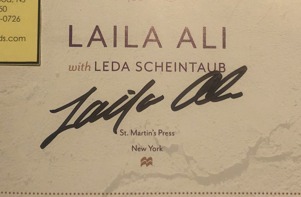 Autographed Photo: Laila Ali – Laila Ali Lifestyle