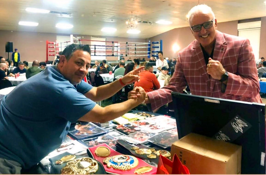 We hire fighters to do many signing events!