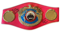 Amanda Serrano Cindy Serrano Dual signed WBO Female Championship boxing Belt JSA