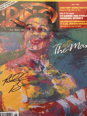 Riddick Bowe Big Daddy authentic 16x20 signed autographed Boxing photo, Certified