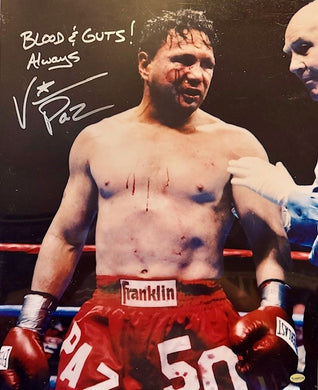 Vinny Paz blood and guts 16x20 signed autographed Boxing photo Certified