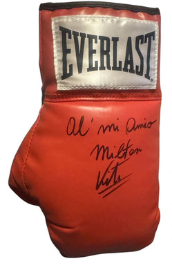 Vito Antuofermo Signed Authentic Autograph RARE in italian Boxing Glove, Certified