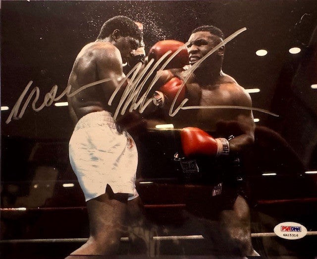 Mike Tyson Signed 