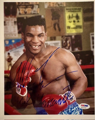 Mike Tyson Signed 