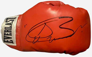 Canelo Alvarez autographed bold signed Everlast Red Boxing Glove Certified.