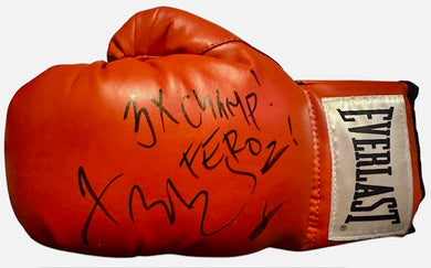 Fernando Vargas autographed signed with inscriptions RARE Boxing glove Certified.