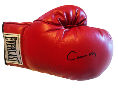 Cassius Clay Autographed Everlast Boxing Glove with A Bold signature and S.O.P certified