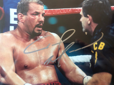 Tommy Morrison autographed 8x10 boxing photo