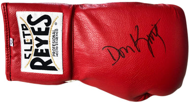 Hall of Famer Don King Autographed Red Rare Reyes Boxing Glove