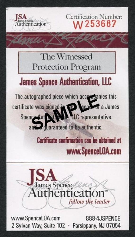 O.J. Simpson Signed USC Trojans Custom Stat Jersey (JSA Witness