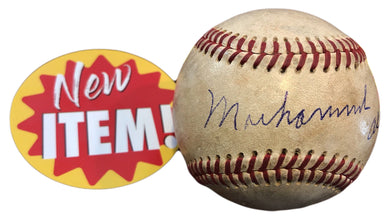 Vintage Muhammad Ali Signed Autographed used Baseball Authentic