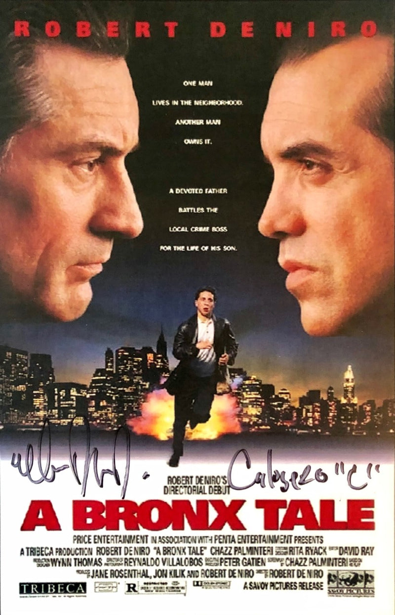 Chazz Palminteri Signed #1 New York Yankees A Bronx Tale Sonny