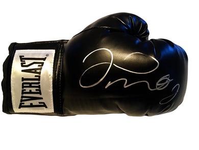 Floyd Mayweather Jr Signed Gold TMT Boxing Glove (Beckett COA